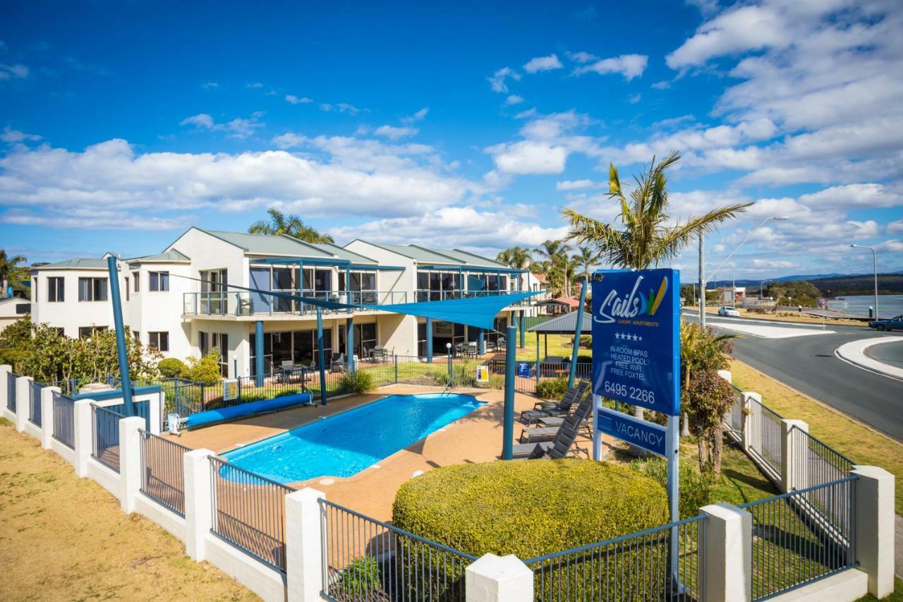 Sails Luxury Apartments Merimbula Esterno foto